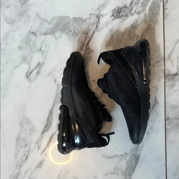 Black Nike 270 Athletic Sneakers - Picture 2 of 3